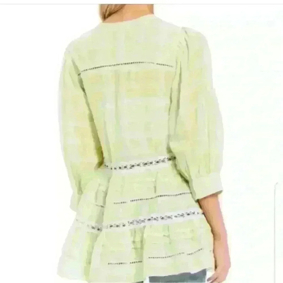 Free People Time Out Lace Tunic size Small - Picture 2 of 7